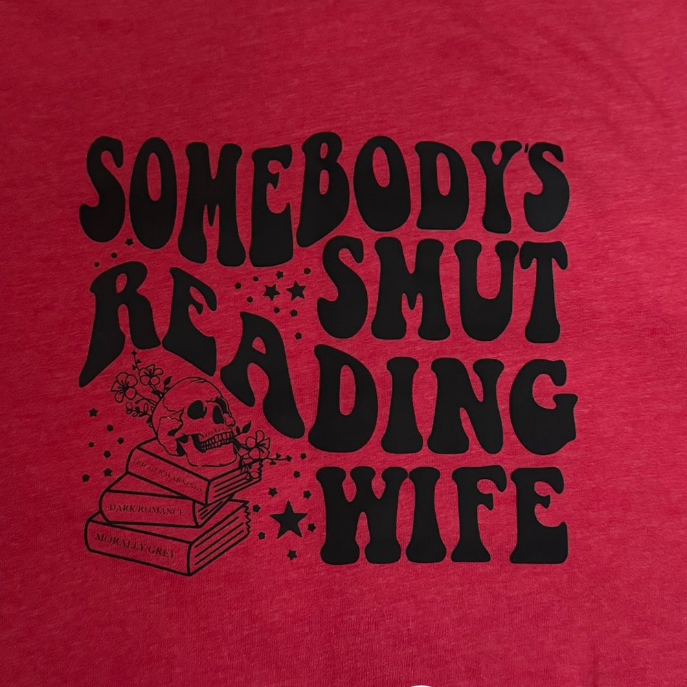 Bella Canvas Red Graphic Tee